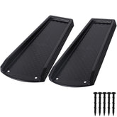 Plusgutter downspout splash block 24inch; durable surface protects your foundation from splashing.