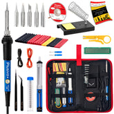 Plusivo soldering kit main assembly ready for versatile electronics projects.
