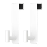 PMMASTO over-the-door hook on a 1-3/4 inch door supports towels and light items