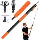 PMMJ light bulb changer with extended pole reaching high ceilings safely