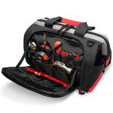 Pnochoo 16-inch wide mouth waterproof tool bag with organized storage
