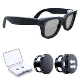 PnTnFly LED cover on Ray-Ban Meta Wayfarer blocks LED glow without hindering camera use.