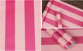 PoetryHome pink stripe wallpaper roll on wall, durable and easy to clean.