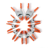 PONY 6-inch spring clamp set for secure woodworking holds.