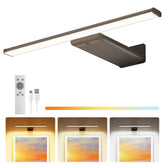 PopoIron Picture Light mounted on wall for secure art display.