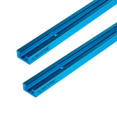 POWERTEC 71119 36in double-cut T-track front view enables flexible jig mounting