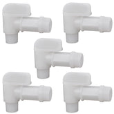 PowGrow spigot faucet on drum assembly enables smooth, controlled pouring.