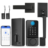 POWIFY keyless entry smart lock with handle for convenient access