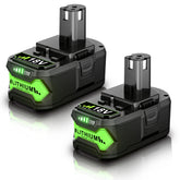 PowTree 7.0Ah battery with LED indicator for Ryobi ONE+ tools