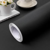 PracticalWs black peel-and-stick wallpaper full roll for quick room updates.