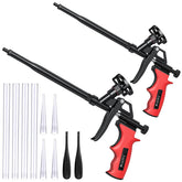 Preciva 2PCS foam gun set for precise sealing in tight gaps.