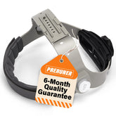 Preruner welding helmet headgear replacement with aluminum fasteners for quick, secure setup.