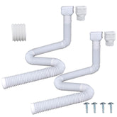 Prestantious 7ft downspout extension demonstrates flexible rainwater redirection away from foundations
