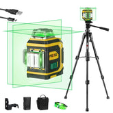 PREXISO 360° horizontal laser beam guides accurate room layout.