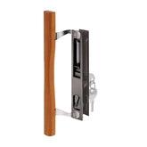 Prime-Line C1032 exterior keyed pull in black finish enhances security and style.