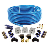 Primefit PCKIT26 air piping system components laid out for wall mounting