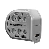 PROBON 25ft hollow auto-lock tape measure closeup shows durable, easy-to-retract tape for quick measurements.