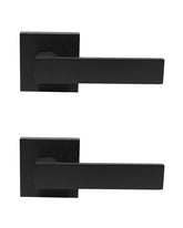 Probrico dummy lever in matte black finish for interior doors.