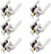 Probrico interior brushed nickel door handle for seamless privacy on interior doors