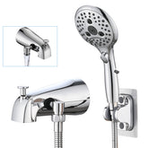 PROOX all-metal tub spout with diverter for easy shower conversion.