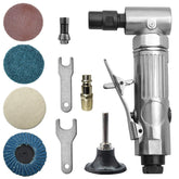PROSHI angle air die grinder front view for precise control