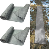 Prriudy front door no-slip ice and snow mat for safer winter footing.
