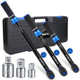 PUIBERS torque wrench set with 1/2 drive dials for precise torque