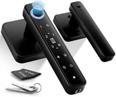 Pulido 4-in-1 smart fingerprint lock front view showing modern entry control