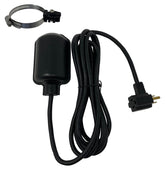 PumpSpy sump pump tethered float switch with piggyback plug for universal connection