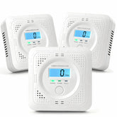 Pumwry CO detector LCD display showing real-time concentration for safer indoor air