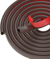 Pundin brown rubber weather strip seal offering airtight draft protection for doors and windows