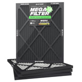 PuroAir MegaFilter box with 4-pack for quicker home air quality improvement.
