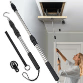 Puxaajao attic pull-down hook offers clean, tangle-free cords for easy use.