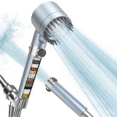 PWERAN filtered shower head handheld with high-pressure spray for a revitalizing shower