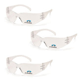 Pyramex S4110r20 reader glasses 2.0 with clear lens for indoor work.