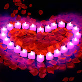 Pyrrhiax rose petals closeup: lifelike texture and reusable decor for romantic occasions.
