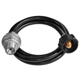 PYXGLAQ propane fuel filter with 6ft hose for smooth heater performance.