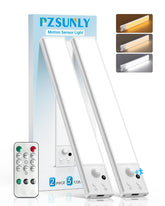 PZSUNLY under-cabinet light wireless provides hands-free kitchen illumination.
