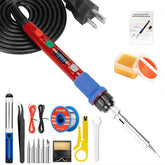 Q-MING Soldering Iron Kit with LED display for precise temperature control.