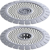 qAp Quality Art Practical shower drain hair catcher traps hair and debris
