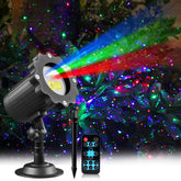 Qardoz Valentines Day laser projector creates outdoor firefly effects for magical evenings