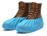 QIAN SOU X-Large boot covers front view offering breathable protection and non-slip safety.