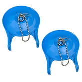 QILIYINI Gerber 99-788 blue 3-inch flapper for a tight seal.