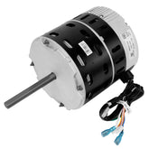 QKVCX blower motor front view, direct-fit replacement for compatible furnaces.