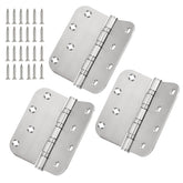 qtanber 304 stainless steel hinges for left or right doors with rust resistance.