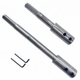 QTJSZXXT Forstner extension 4.5-inch extends reach for flat-bottom holes.