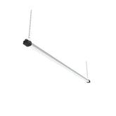 Quarterback 4ft LED shop light with inline switch for efficient workspace illumination.