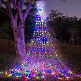 Qulist outdoor star lights top star 13.8 inches for bright holiday yard decor.