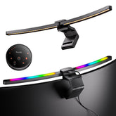 Quntis curved monitor light bar extends 34-inch displays for glare-free task lighting
