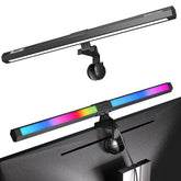 Quntis Monitor Light front light clarifies your desk for precise work and reduced eyestrain.